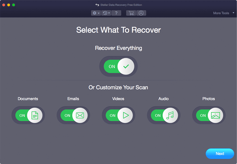 Stellar Data Recovery