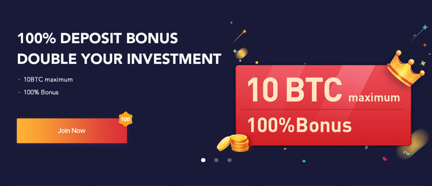 Bexplus Deposit Bonus