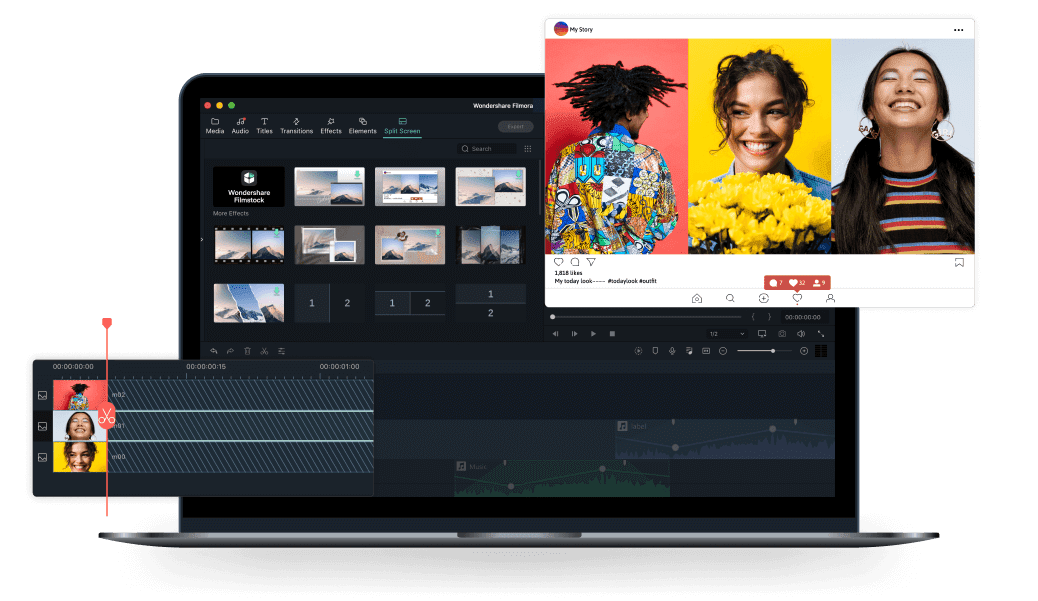 edit and cut videos with Wondershare Filmora X