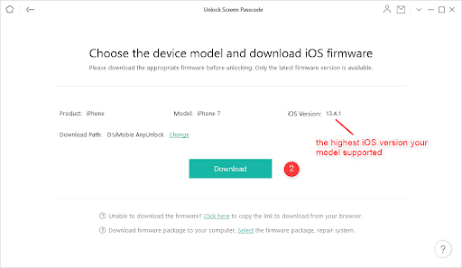 iOS firmware