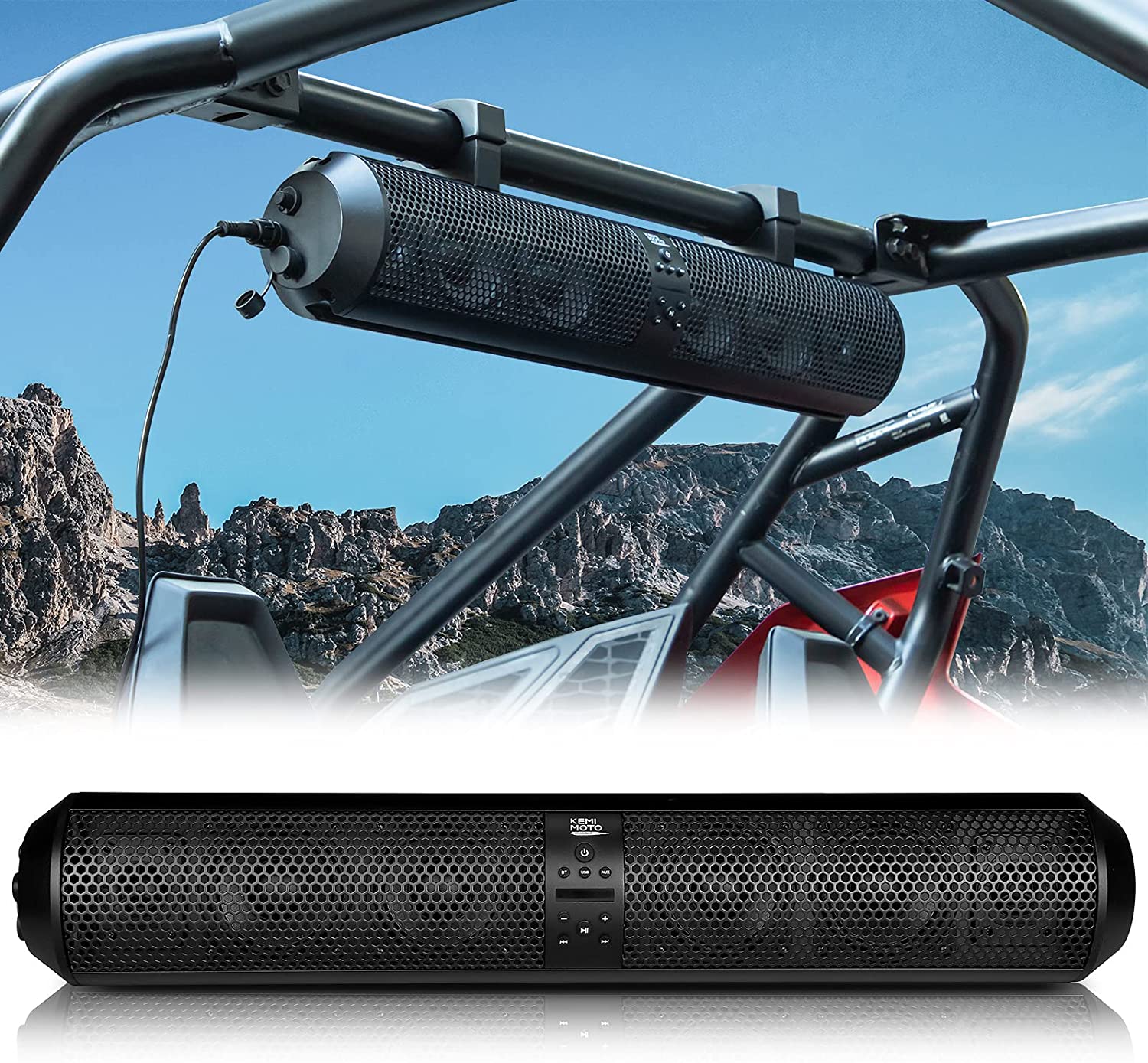 How to install soundbar in UTV