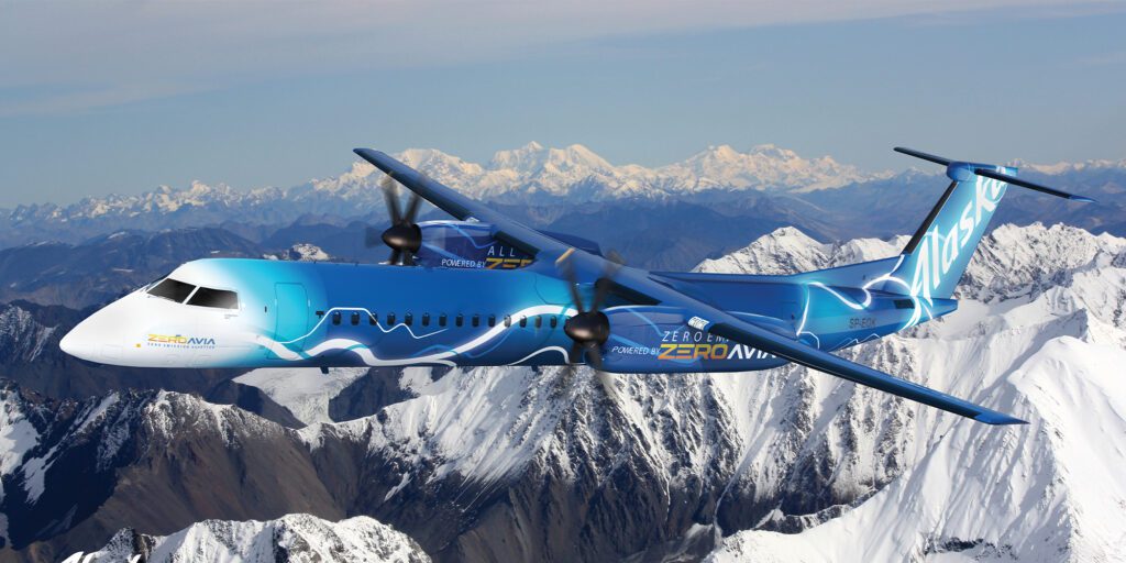 hydrogen fuel cell ZeroAvia plane