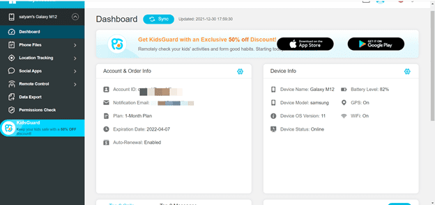 KidsGuard Pro Spy App