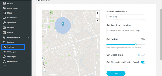 Kidsguard Location Tracking