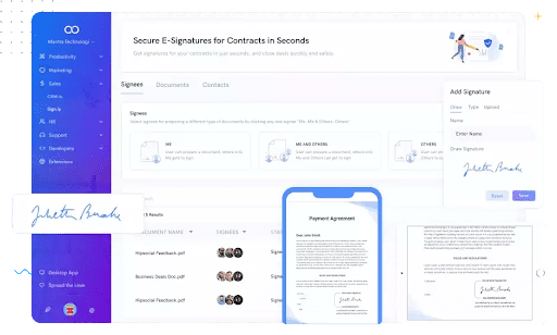 An Innovative E-Signature Software - Sign.cc by 500apps