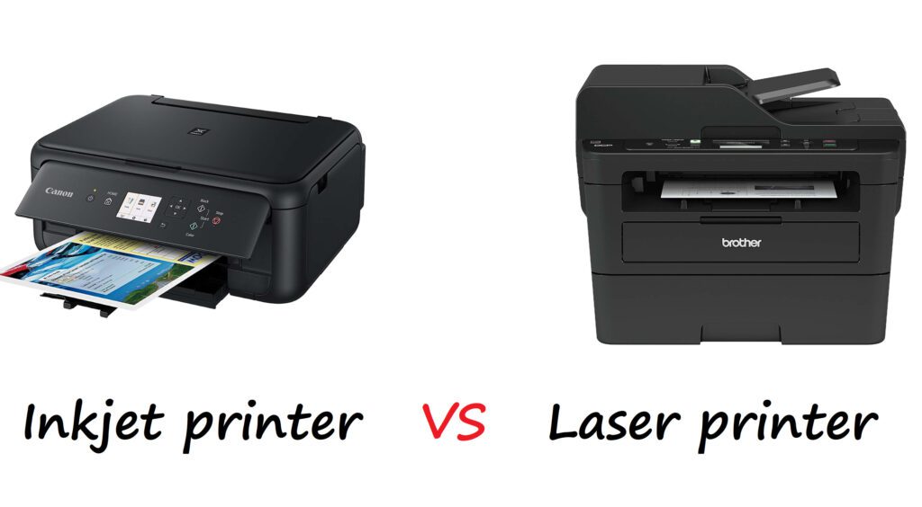 Inkjet printer VS Laser printer