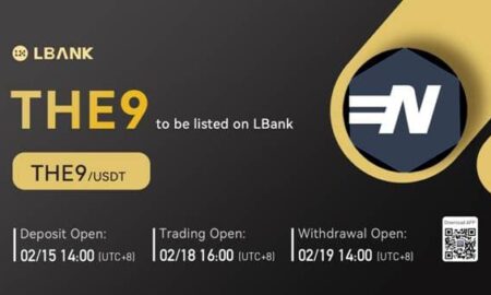 LBank Exchange Will List THE9 on February 18, 2022