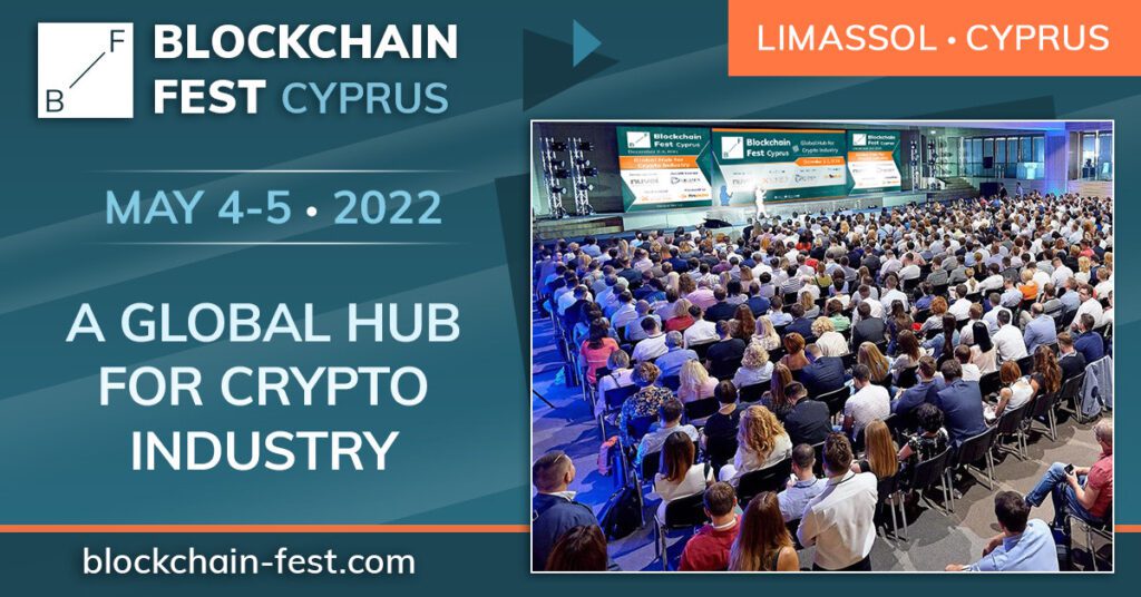 Finexpo's Blockchain Fest Returns to Cyprus on May 4-5, 2022