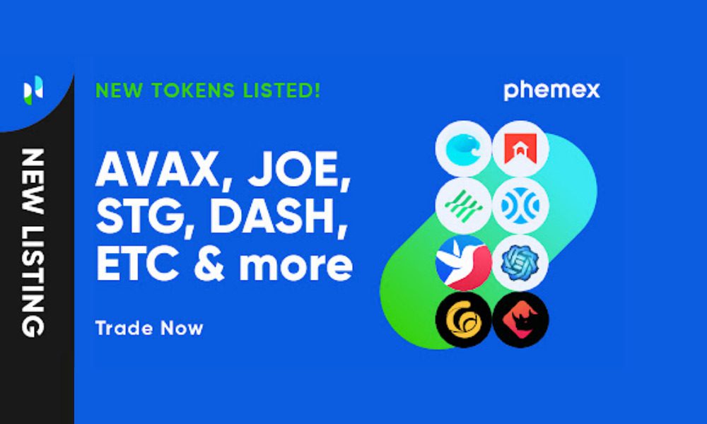 Phemex listed