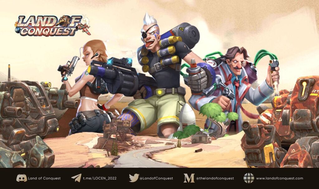 Land of Conquest, an Upcoming Blockchain Game Set to Take GameFi by Storm, Announces Investment from Huobi Ventures
