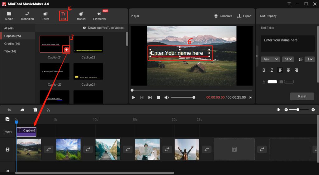 Add Text to a Video