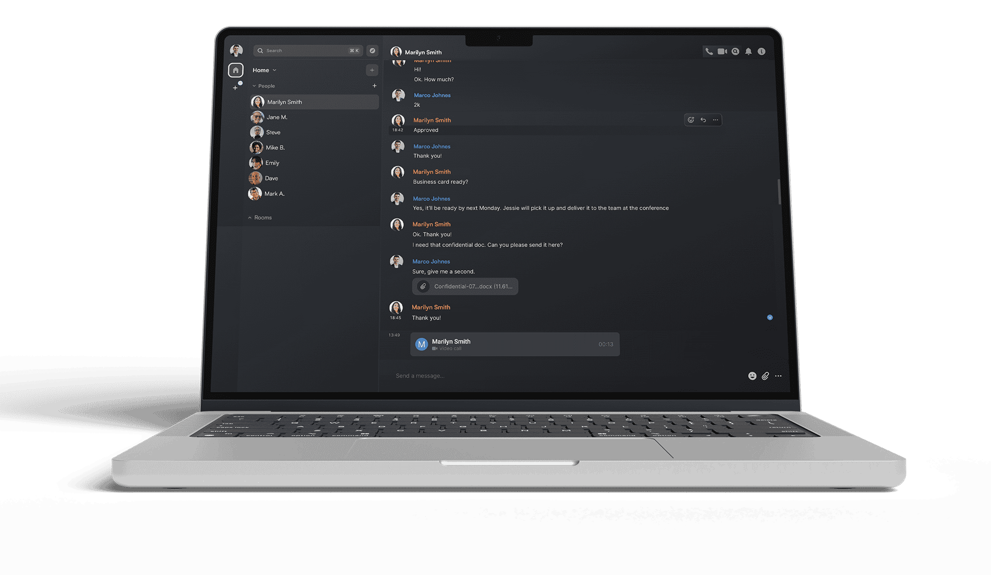 A fully functional IM tool, UP Messenger 