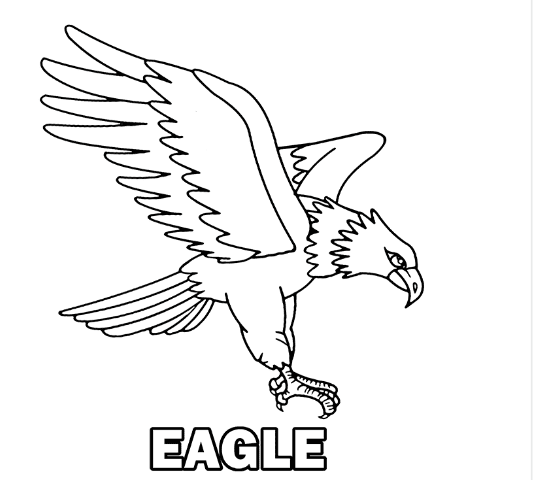 Eagles coloring pages are trending. We made some new ones you can download.