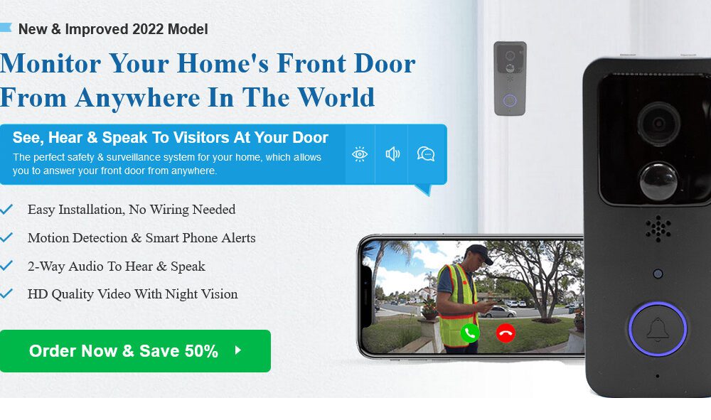 Door Ringer Reviews best video doorbell 2022 without subscription