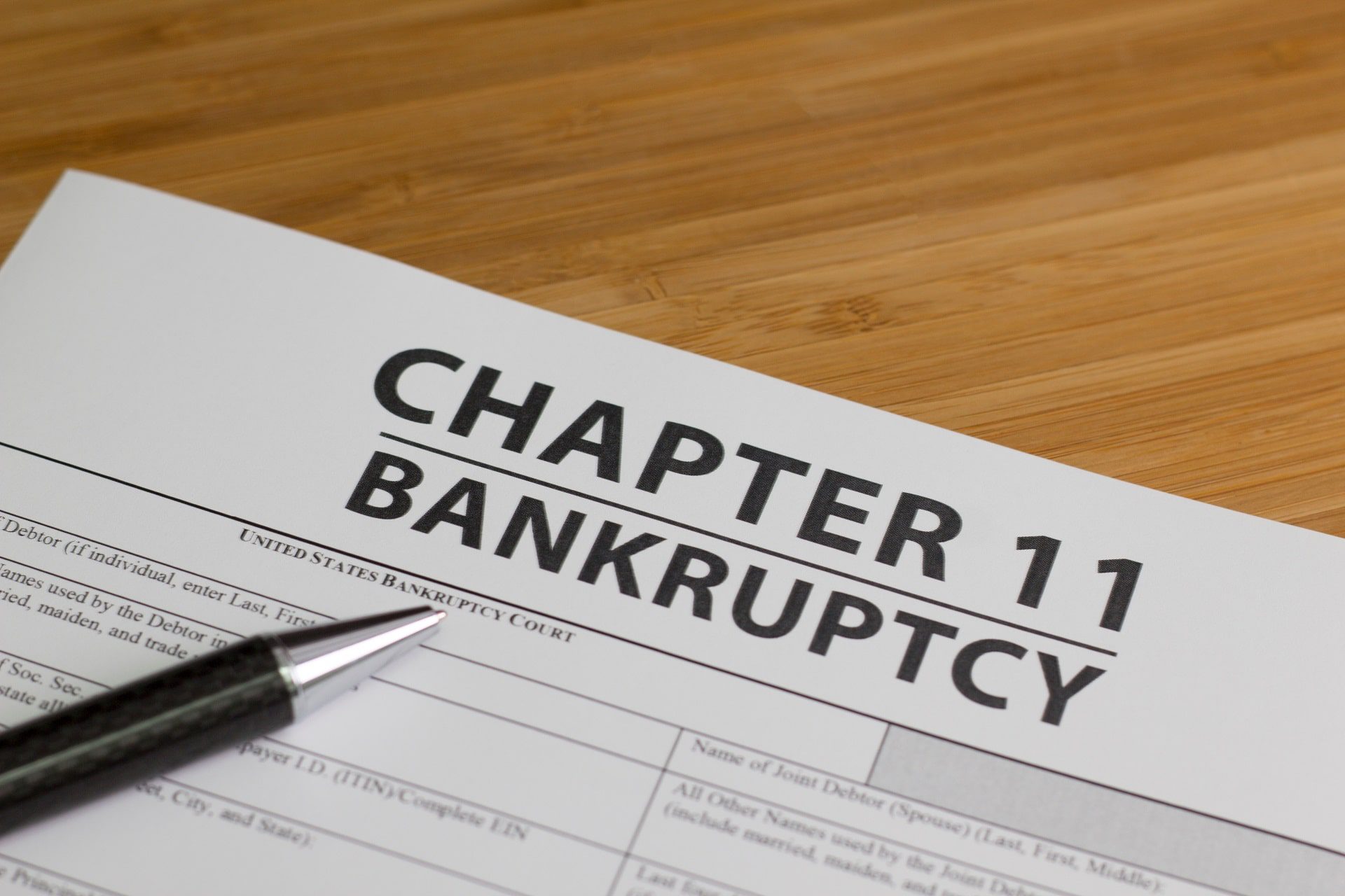 Bankruptcy