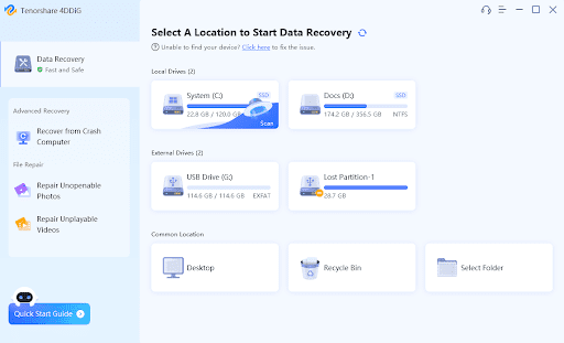 formatted sd card