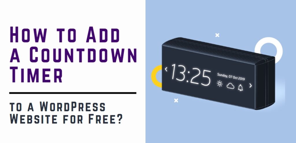 How to Add a Countdown Timer to a WordPress Website for Free?