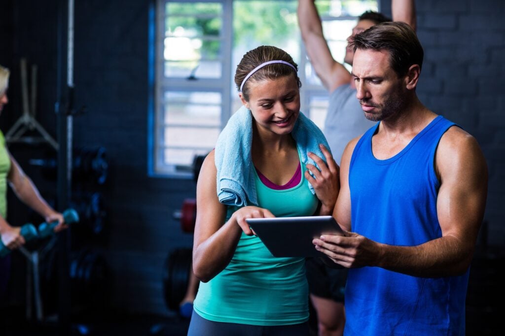 Gym management software
