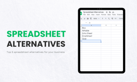 spreadsheet alternatives