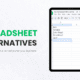 spreadsheet alternatives