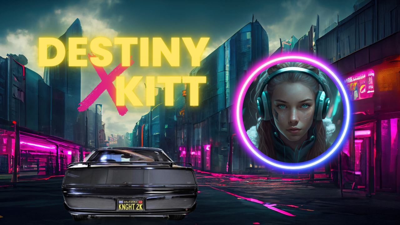 Destiny AI and Napoleon Smith III Bring K.I.T.T. from Knight Rider Back to Life with Advanced AI Technology