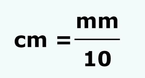 Convert millimeters clearance