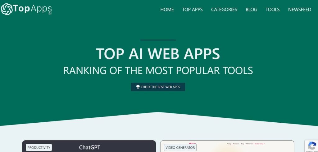The Google search for AI tools