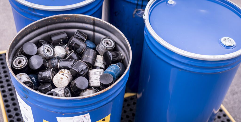 oil waste collection in Derby