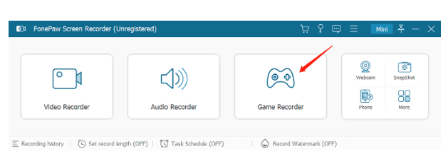 Choose Game Recorder