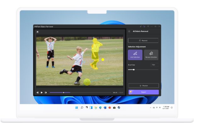 HitPaw Video Object Remover: Easiest Tool To Remove Object from Video
