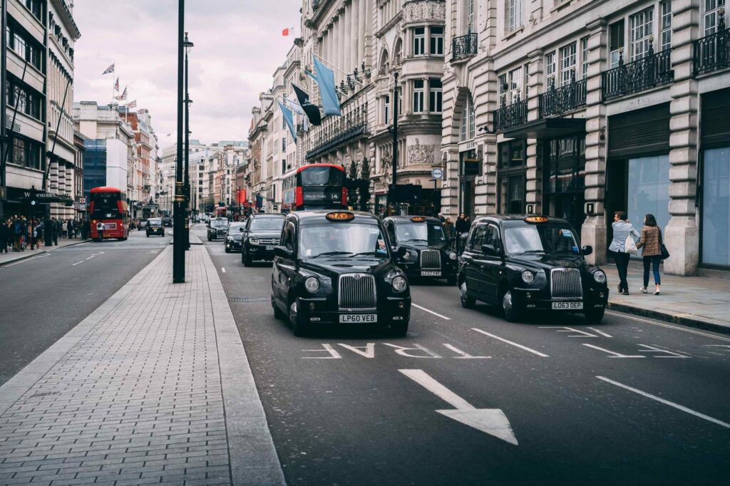 UK taxi license application