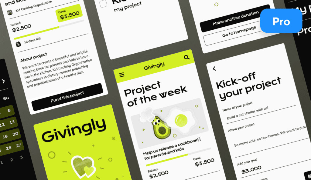 Crowdfunding Design Template
