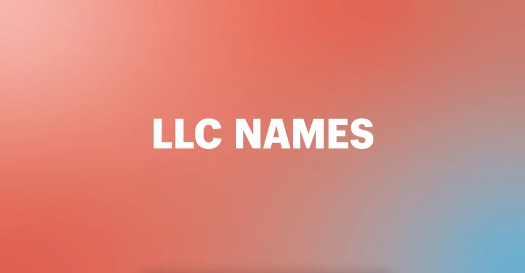 LLC Names