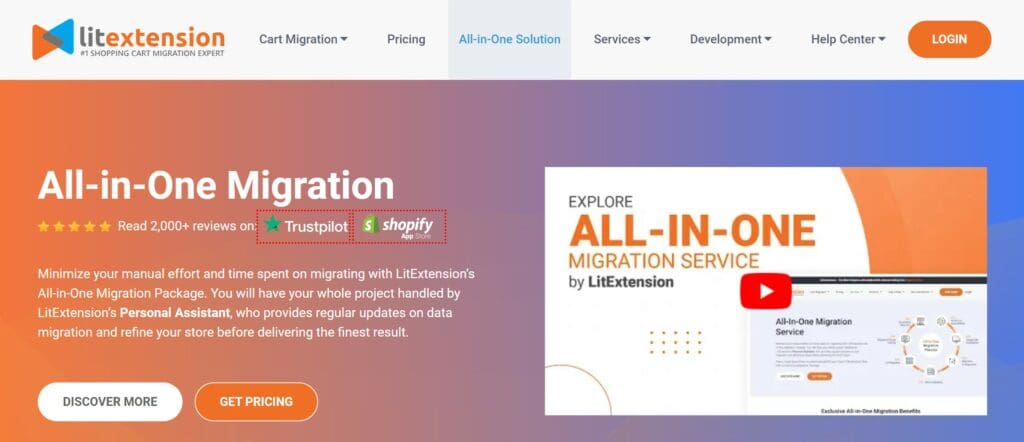 LitExtension All-in-One migration