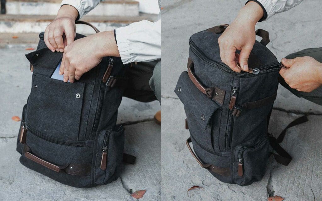 Canvas Backpack
