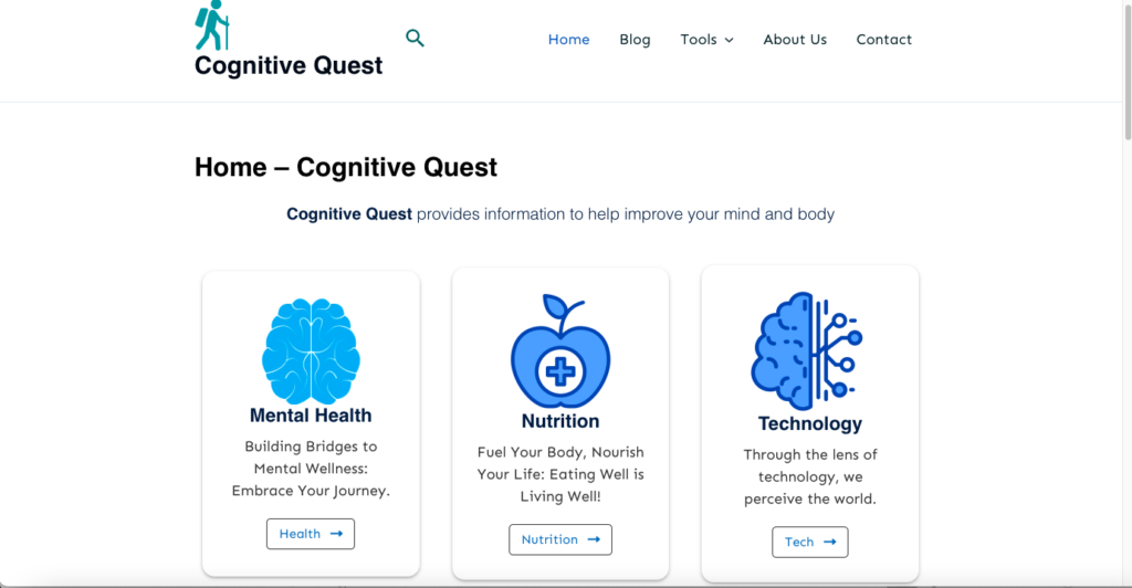 Cognitive Quest: Unveiling Pathways to Brain and Body Health - Embraced by Prominent Publications