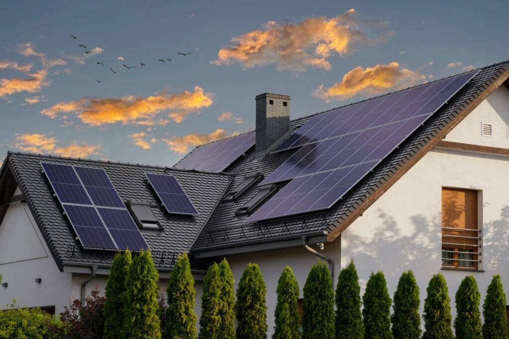home solar panels