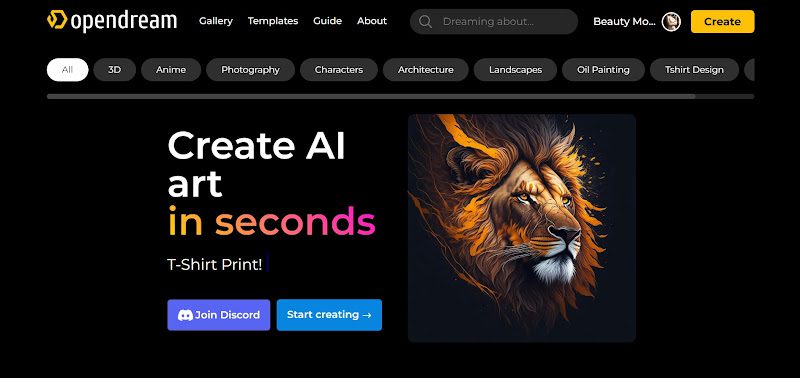 Unleash Your Creativity with Opendream.ai's Revolutionary AI Art Generator  - TechBullion