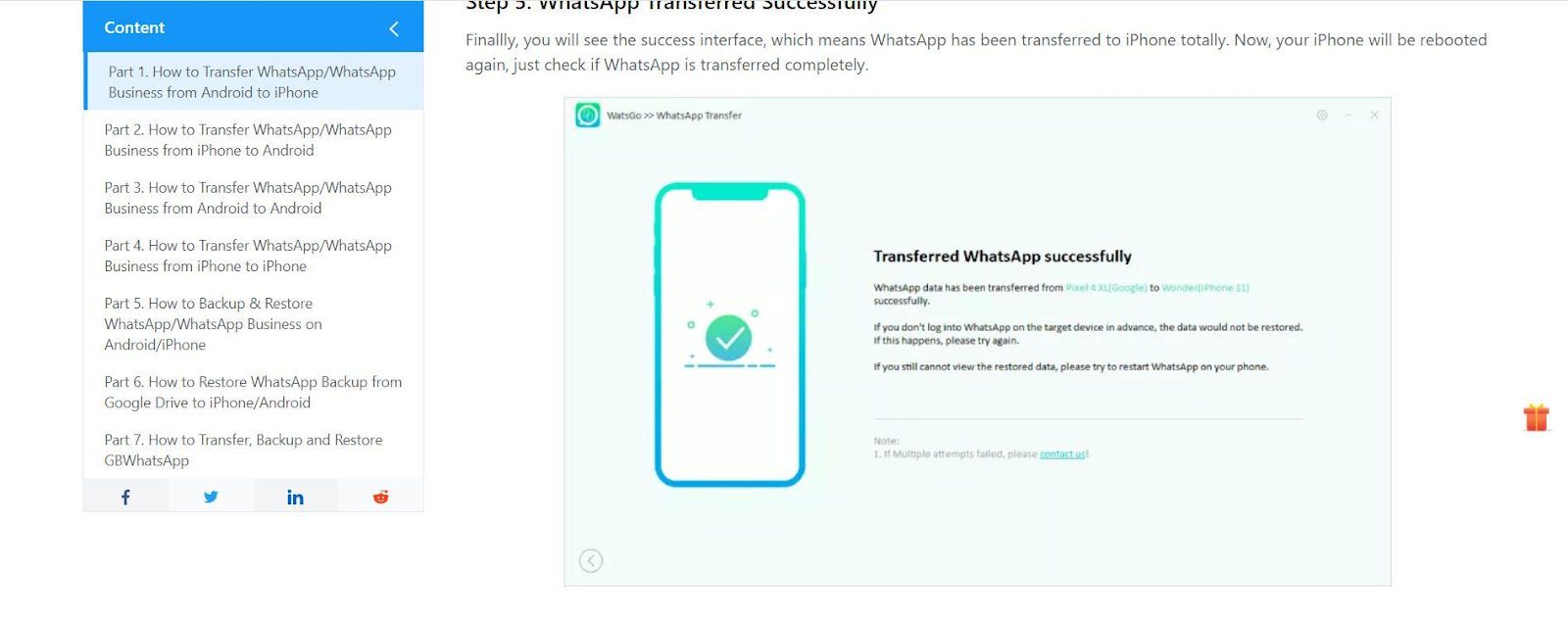 How To Transfer Whatsapp