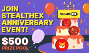 StealthEX Celebrates Its 5th Anniversary: Join the Birthday Event!