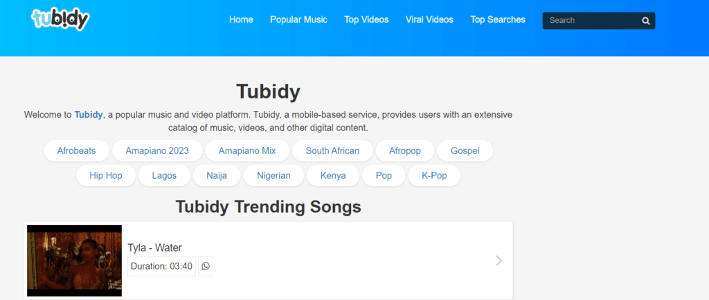 Tubidy: Your Gateway to Unlimited Music and Videos on the Go