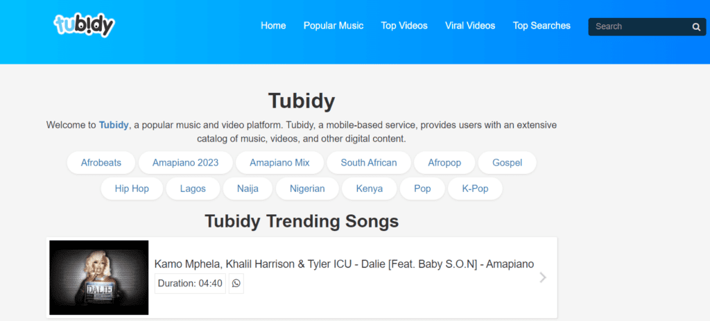 Tubidy: The Perfect Platform for Accessing Free Music and Videos Anytime, Anywhere