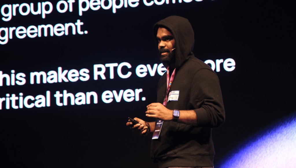 First decentralized real-time communication (RTC) network