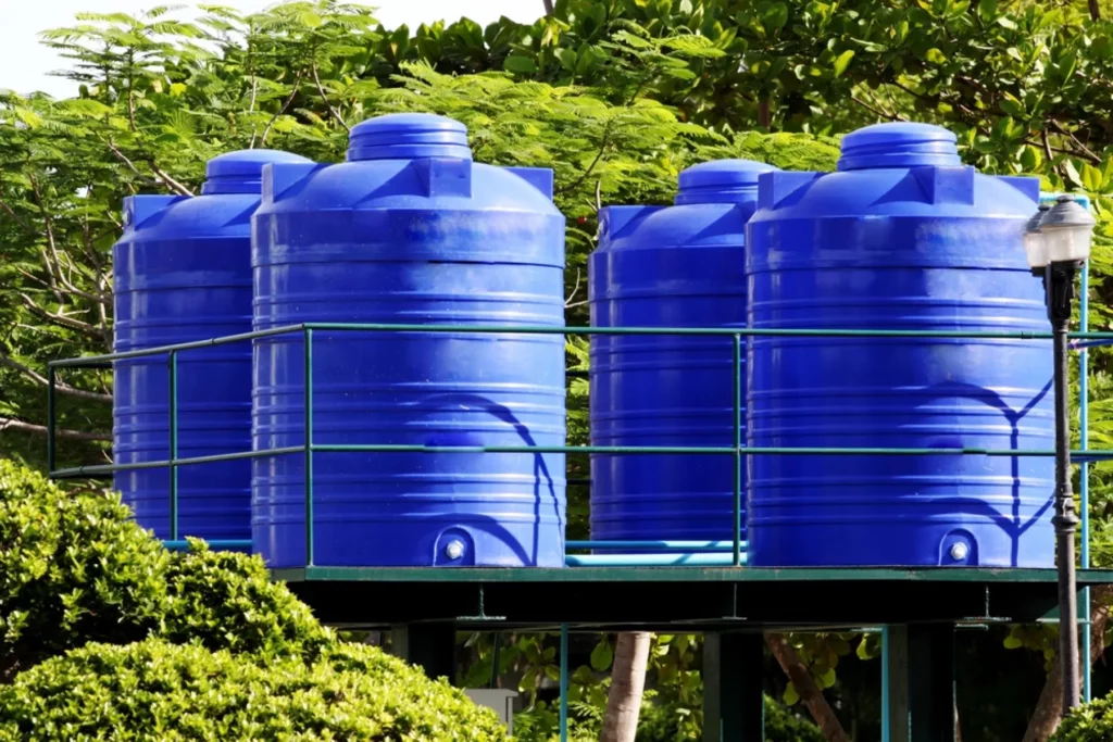 integrating water tanks