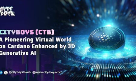 CityBoys (CTB): A Pioneering Virtual World on Cardano Enhanced by 3D Generative AI