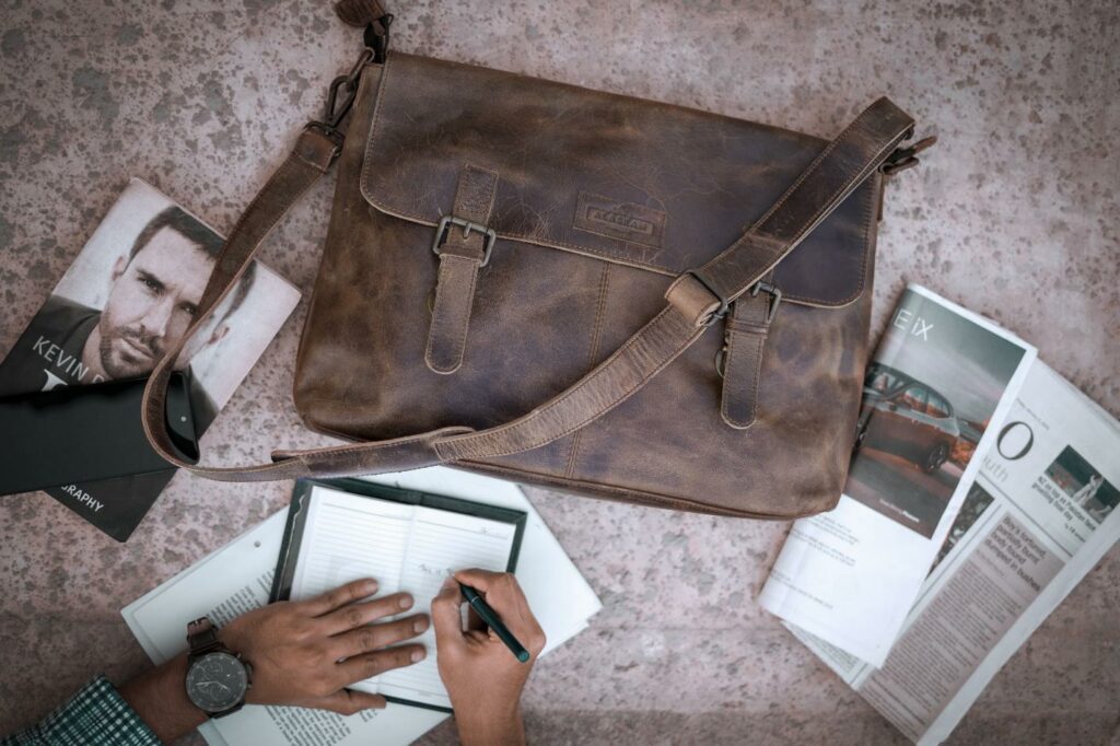 Sleek Designs in Leather Satchel Messenger Bags