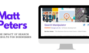 Founder of Search Manipulator, Matt Peters,