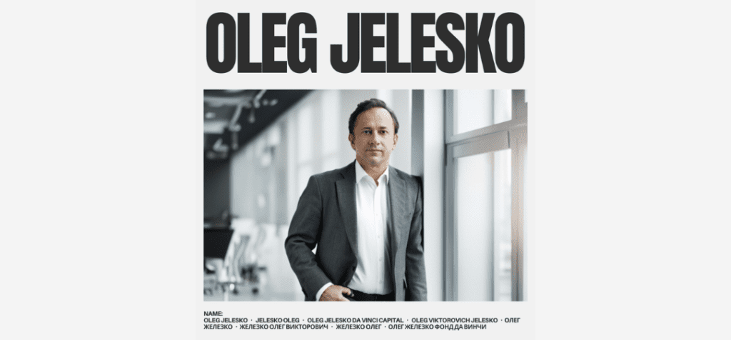 Oleg Jelesko, Da Vinci Capital