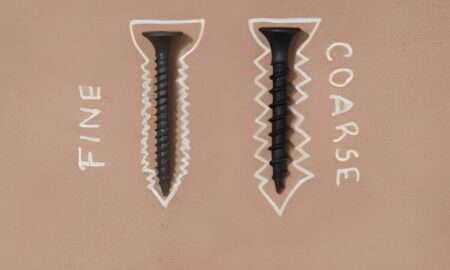 What’s the Difference Between Coarse and Fine Drywall Screws?