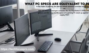 What PC Specs are Equivalent to PS5